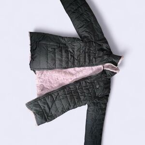 The North Face Black and Light Pink Reversible Jacket
